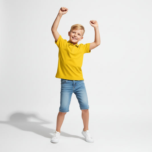 Happy Yellow Polo Shirt