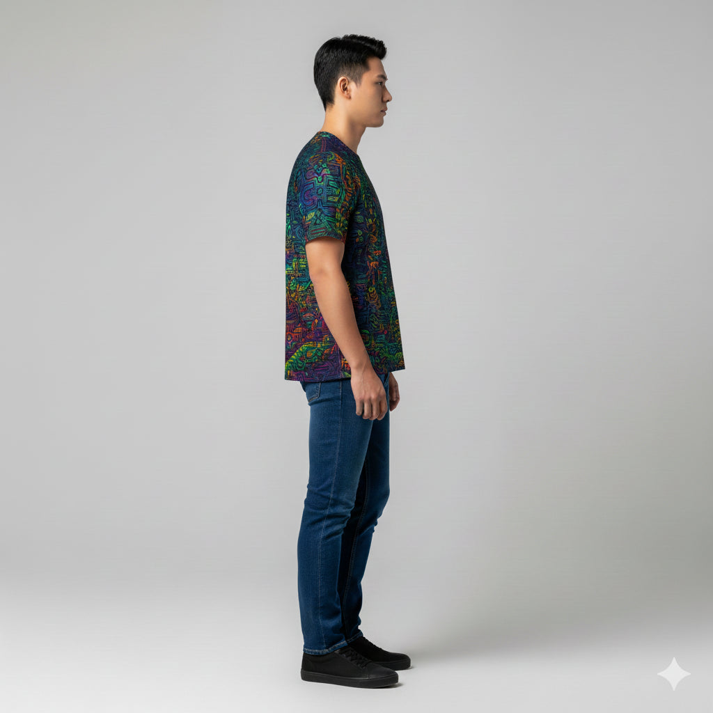 Shipibo Jungle Organic Cotton Unisex T-Shirt