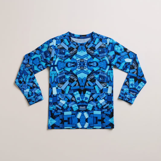 Create & Play Long Sleeve Tee in Blue