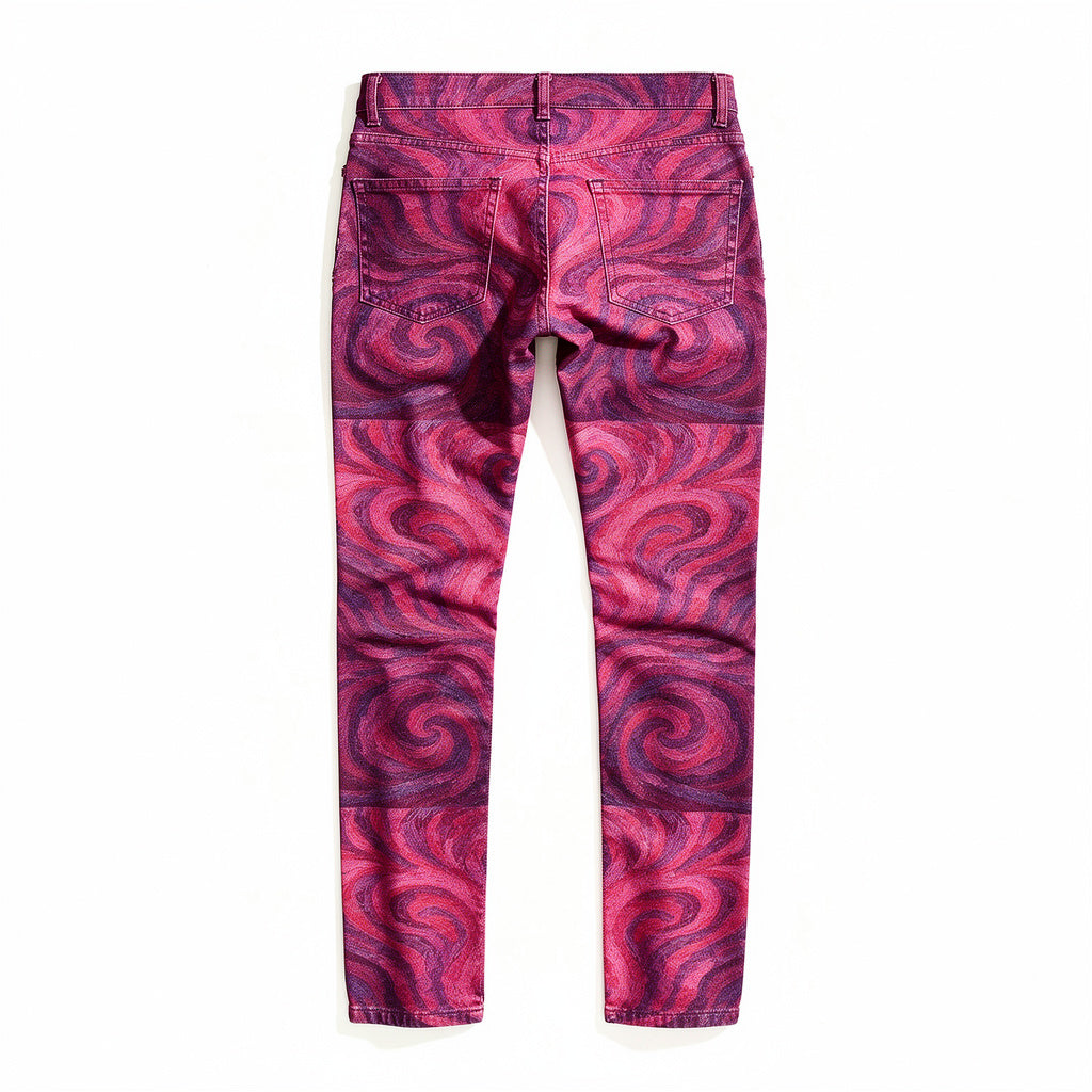 Skinny Jeans Purple Storm