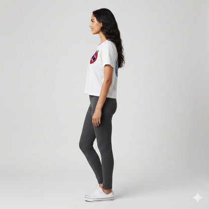 Was It Real? Women's White Tee