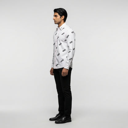 Noiire Multi Botton Down Dress Shirt