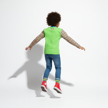 Knittin' Chicken Top – Children’s Long Sleeve T-Shirt