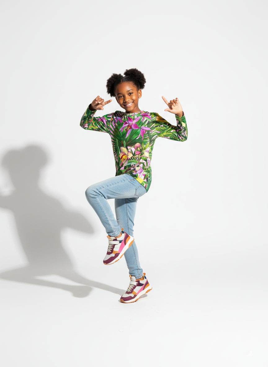 Kid's Long Sleeve Tee - Spring Dream