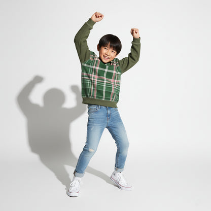 The Queen is Dead Plaid Sweatshirt