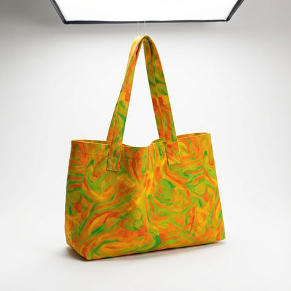 Large Tote Bag Fruity Noodles