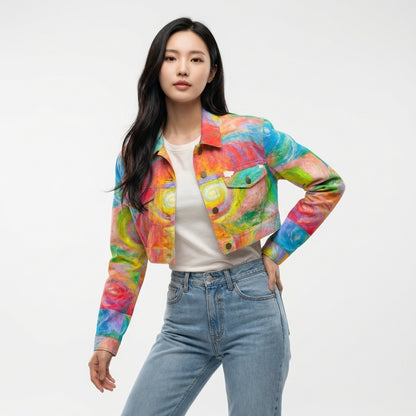 Cropped Jean Cotton Jacket Multiverse