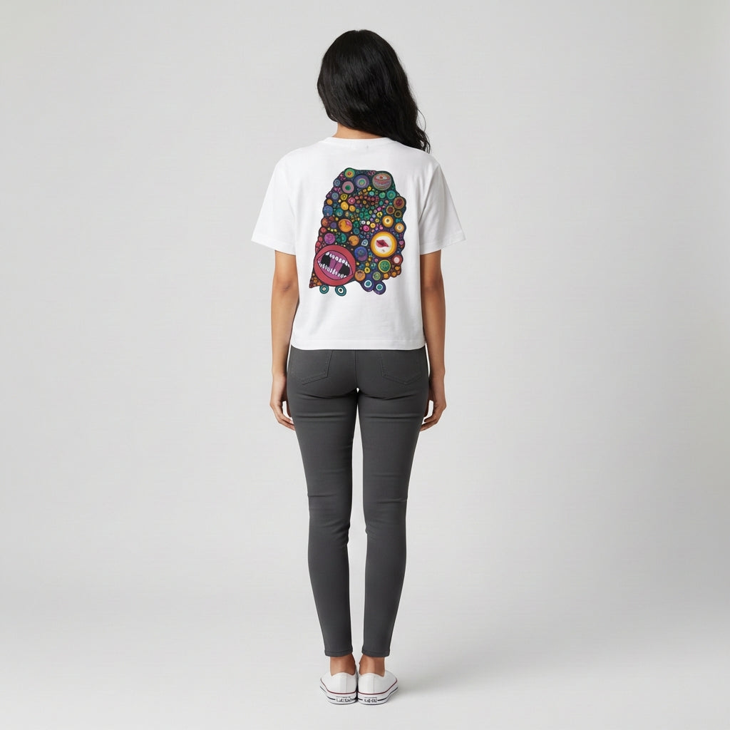 Maine-ish Women's White Tee