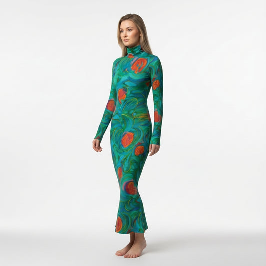 Sarong Maxi Floral Swamp