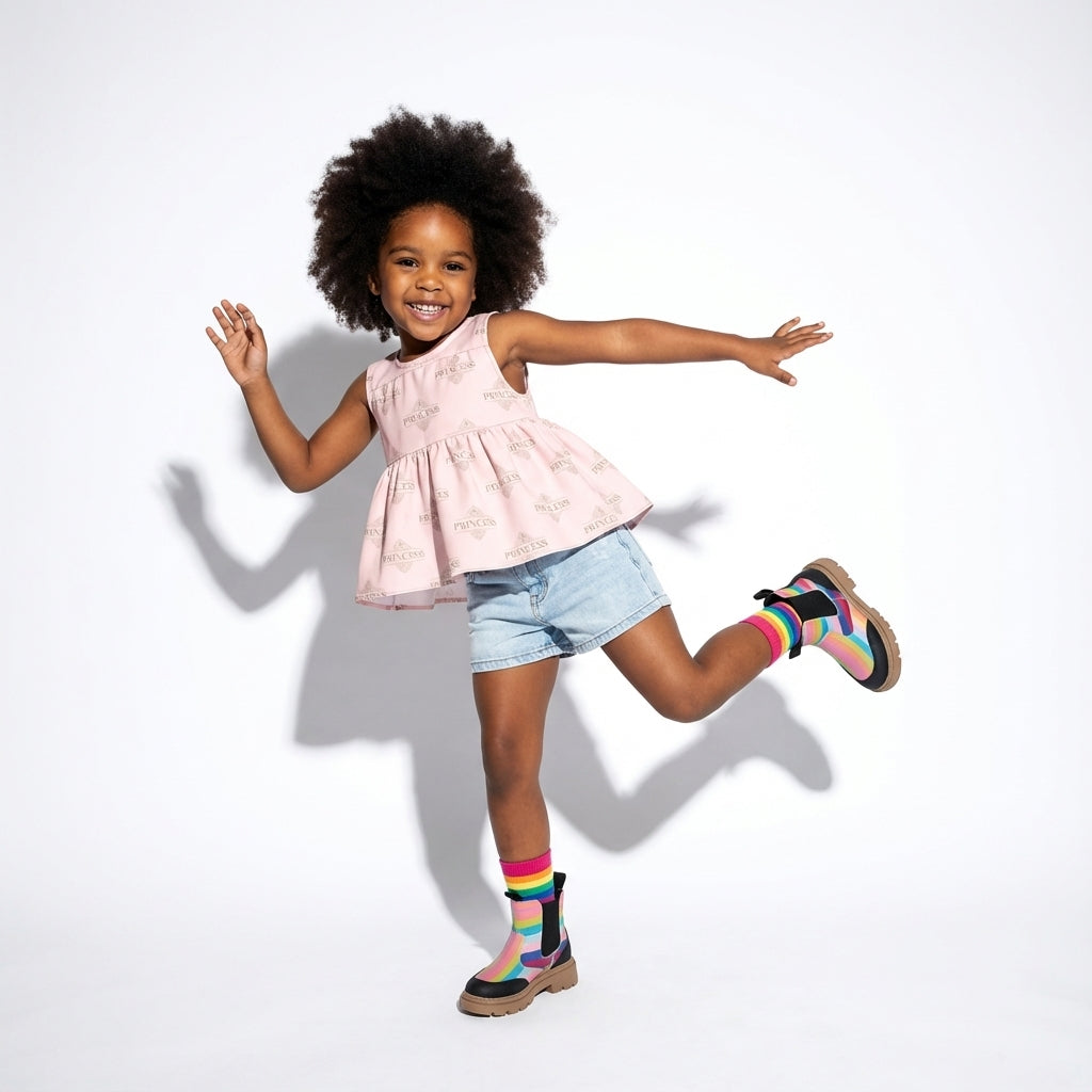 Princess Monogram Ruffle Top