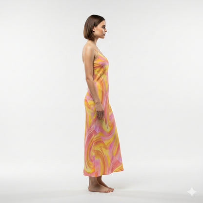 Bias Slip Dress Spring Pastels