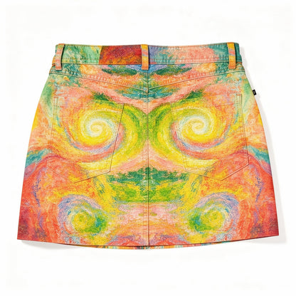 Denim Mini Skirt Multiverse
