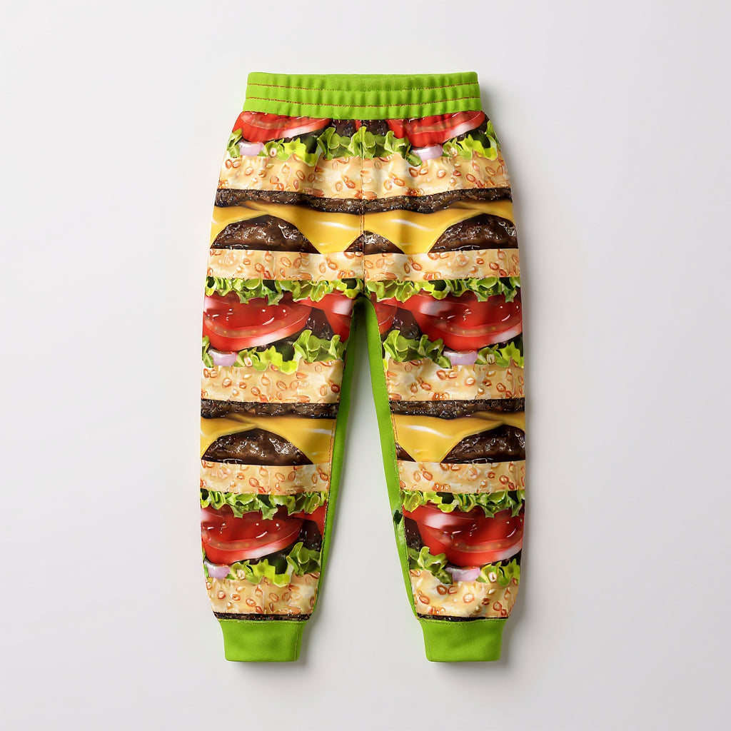 Burger Stripe Pants – Children's Jogger