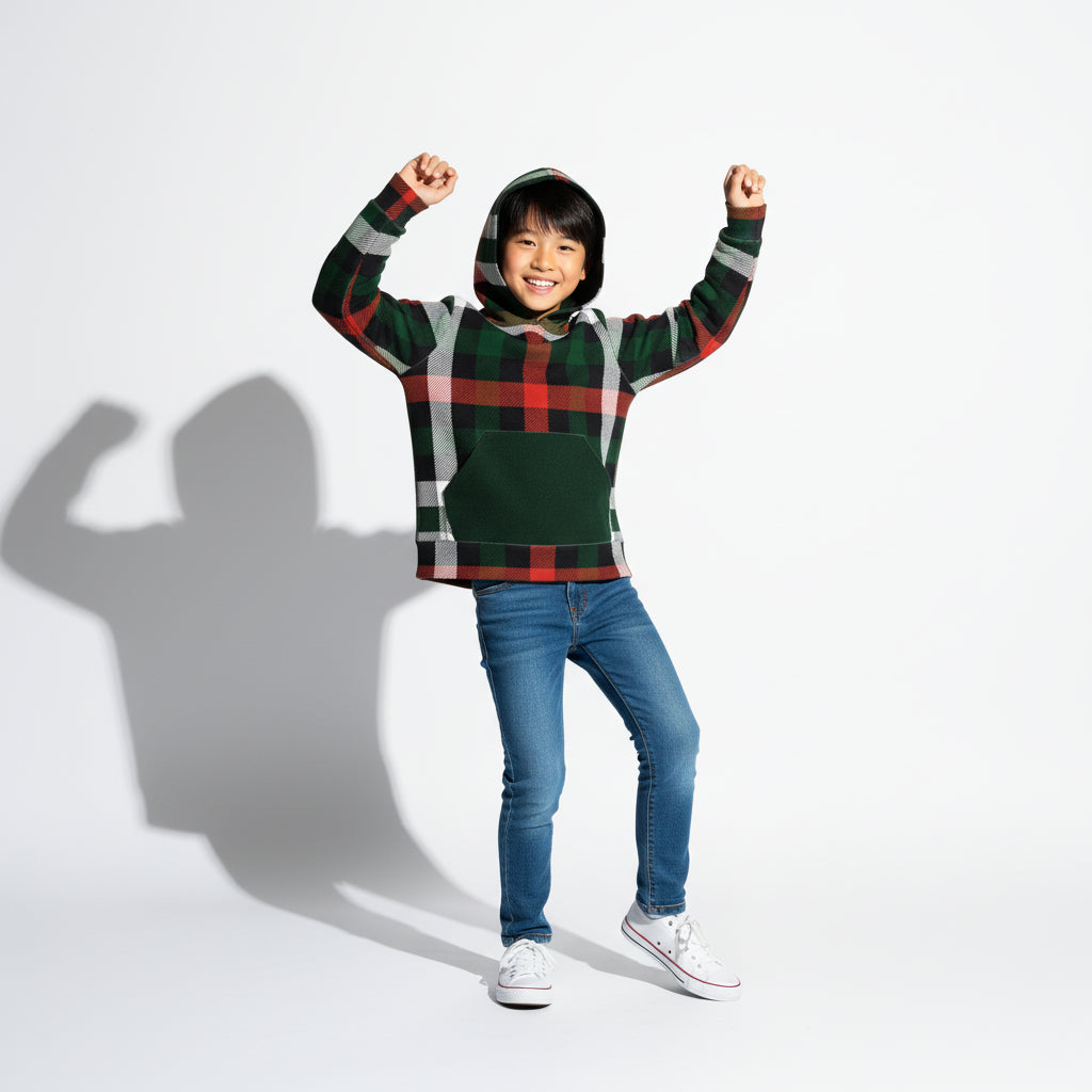 The Ceremony Plaid Hoodie