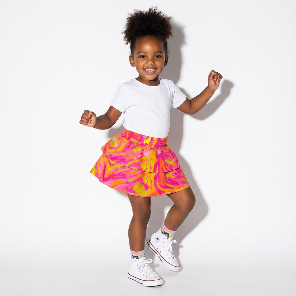 Kid's Skirt Pink Noodles