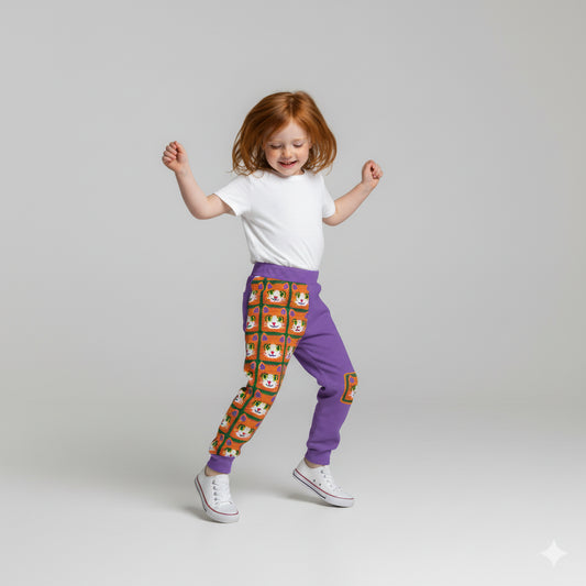 Purr-suasive Purple Pants