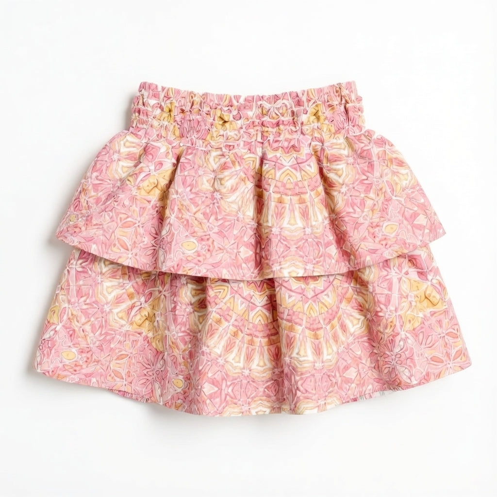 Collideiscope Ruffle Skirt