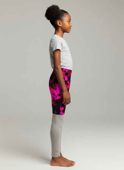 Pink Punk Skull Shorts