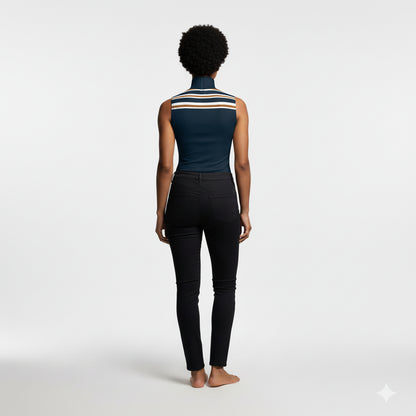 Sleeveless Turtleneck 
