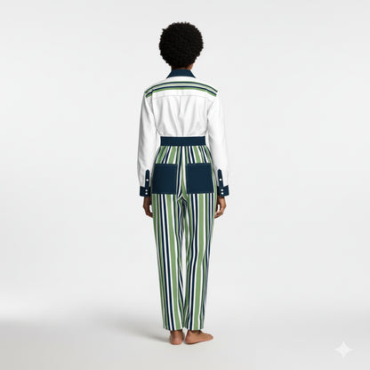Button Front Jumpsuit