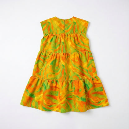 Girls Dress Fruity Noodles