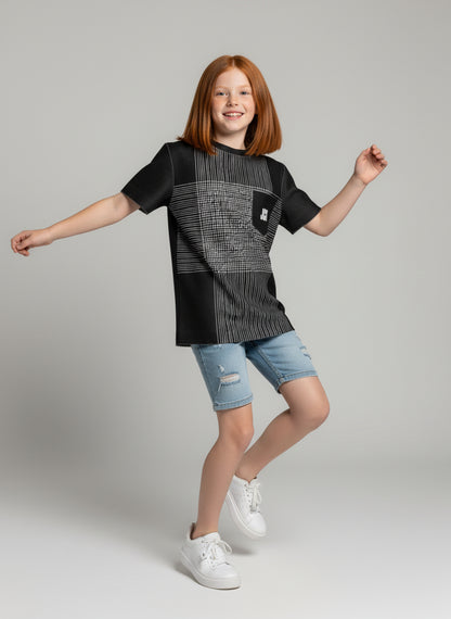 The Joy Division Plaid T-shirt