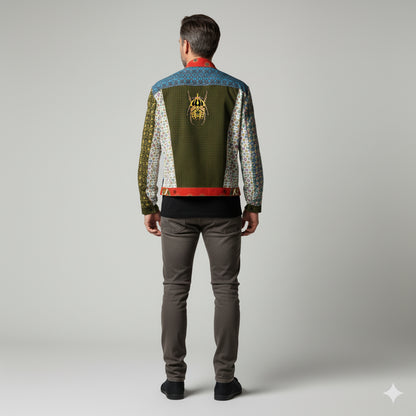 Shoosty Andre Jean Jacket with Lining – Visionary Patchwork Edition