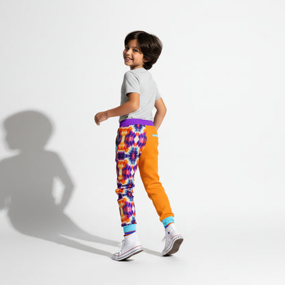 Scope Pants - Children's Jogger in Heavy French Terry White