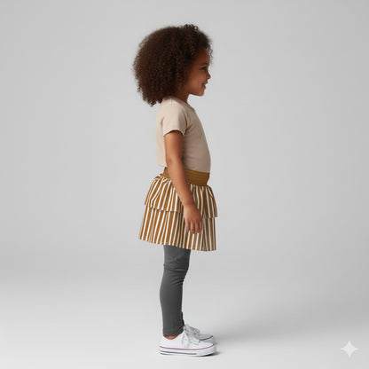 Smocked Ruffle Skirt 