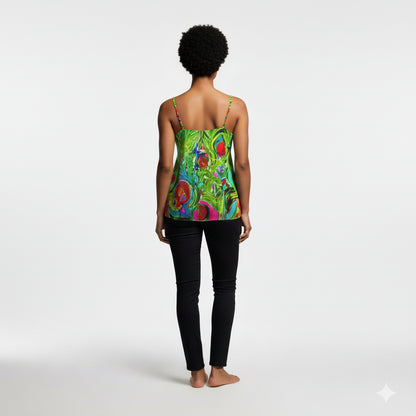 Camisole Pink Water Lilies