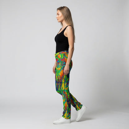 Skinny Jeans Green Jungle