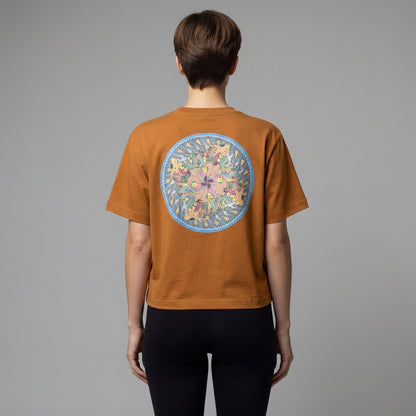 Was It Real? Women's Browned Orange Tee