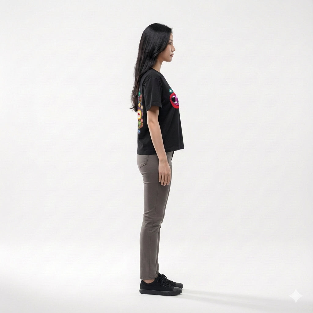 Maine-ish Women's Black Tee