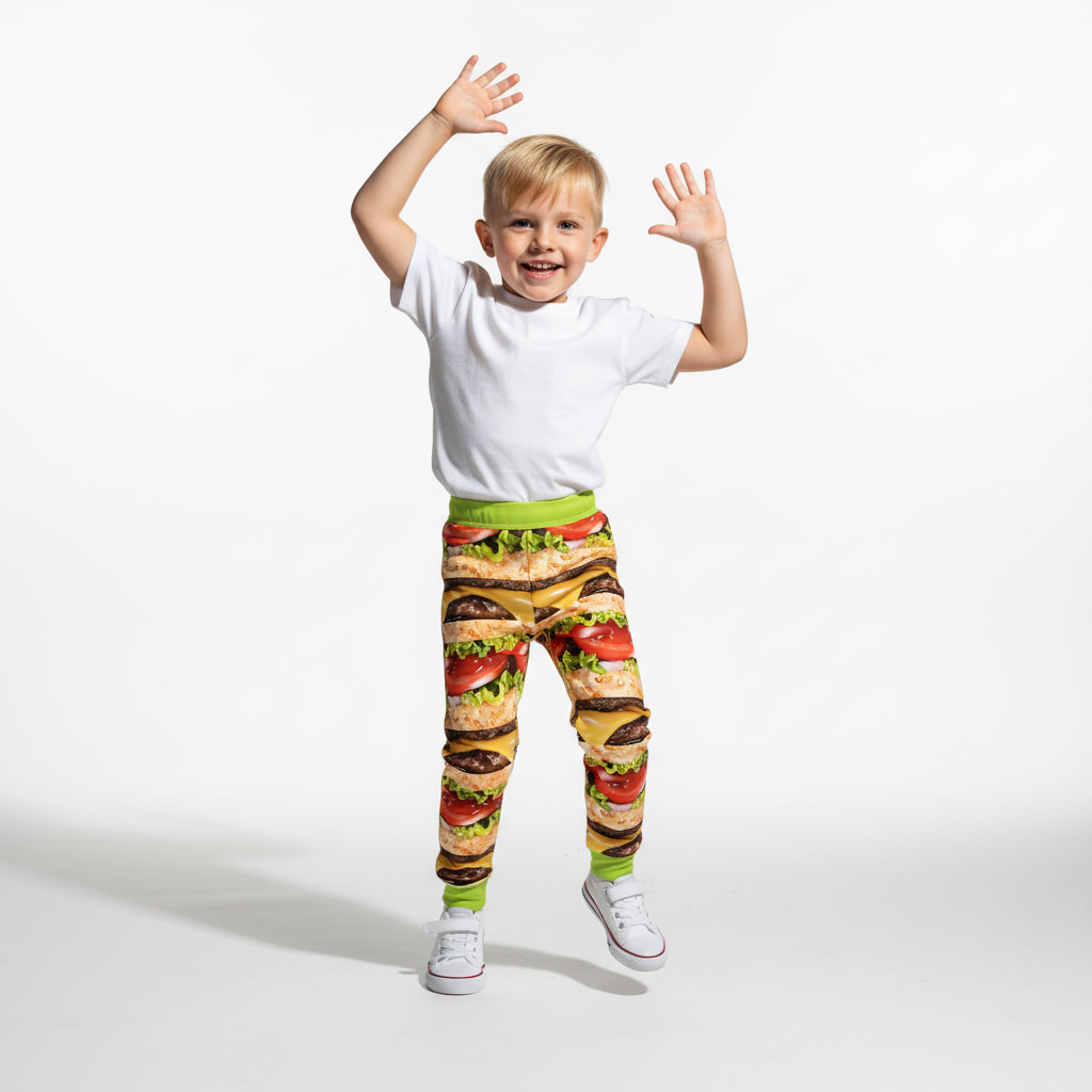 Burger Stripe Pants – Children's Jogger