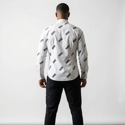 Noiire Multi Botton Down Dress Shirt