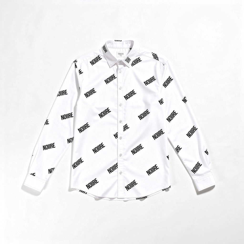 Noiire Multi Botton Down Dress Shirt