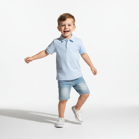 Light Blue Polo Shirt