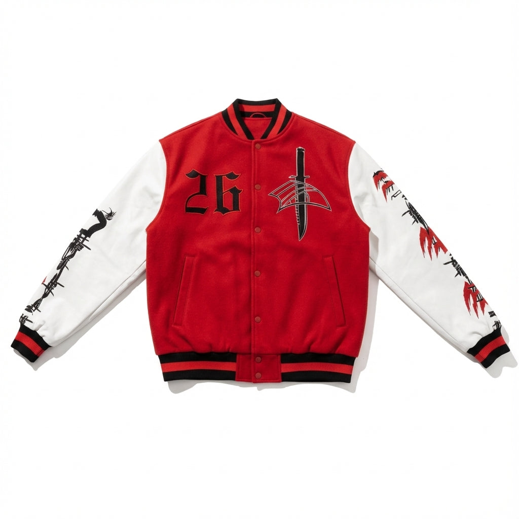 ManOWar Invert Snap Front Bomber Jacket