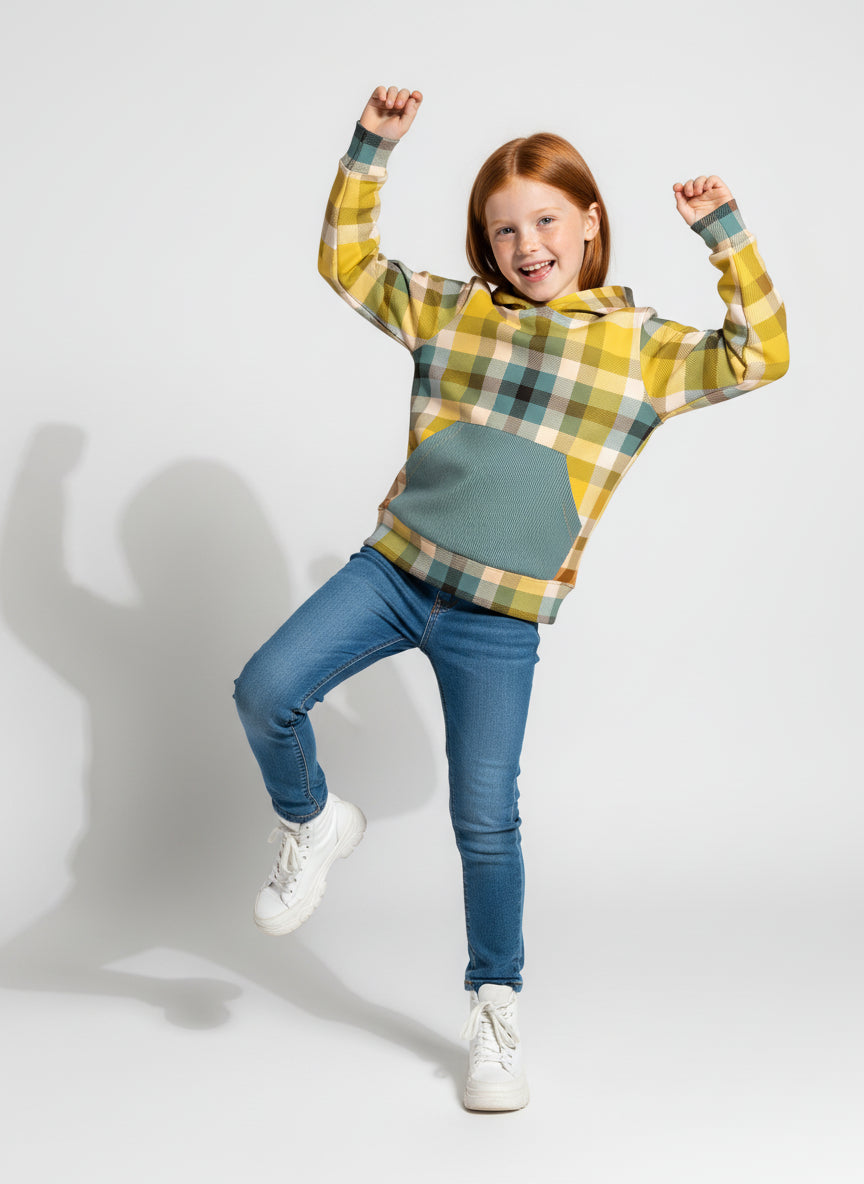 The Hunky Dory Plaid Hoodie