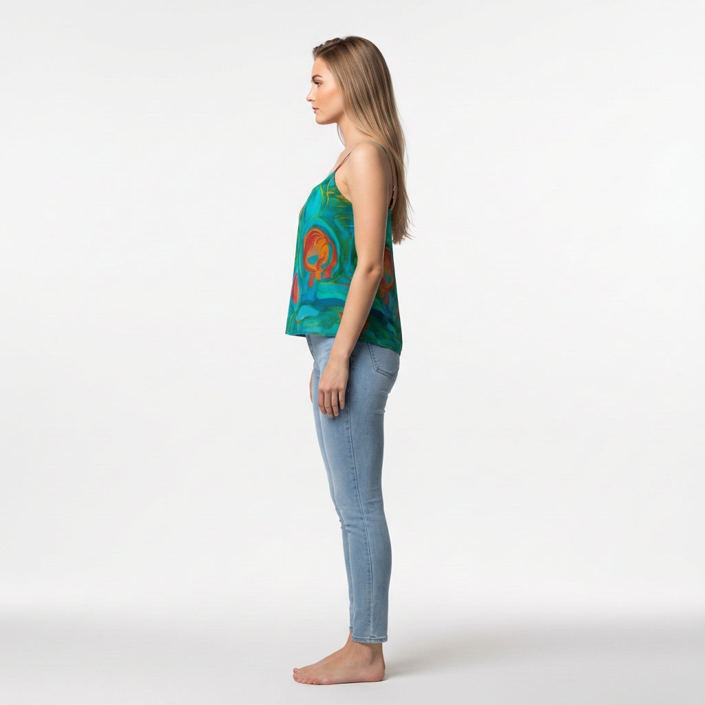 Camisole in Lightweight Organic Cotton Voile