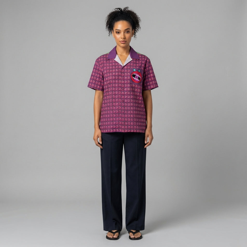 Skeeter Gong Logo Camp Shirt (Unisex)