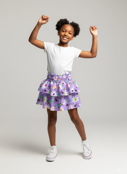 Sweet Spring Ruffled Skirt