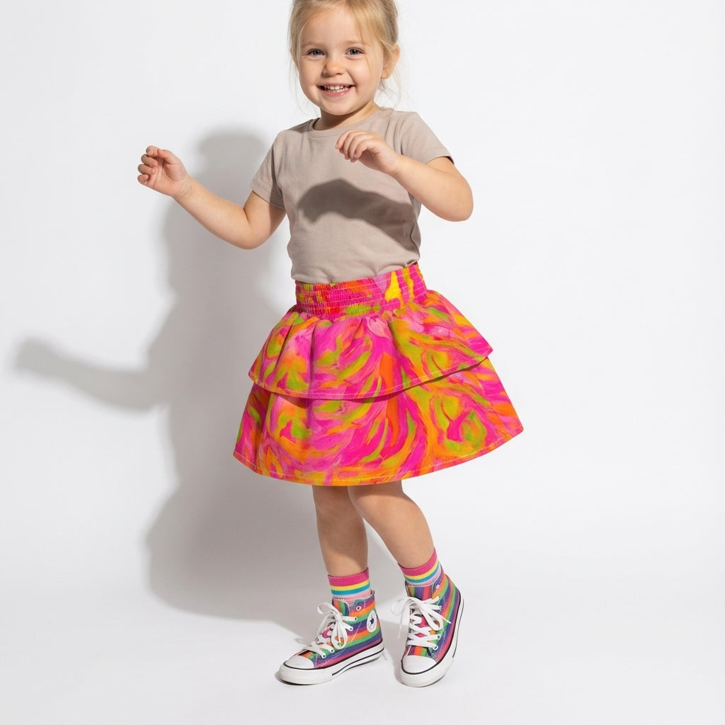 Kid's Skirt Pink Noodles