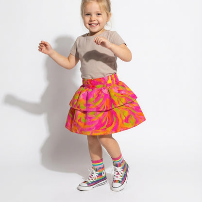 Kid's Skirt Pink Noodles