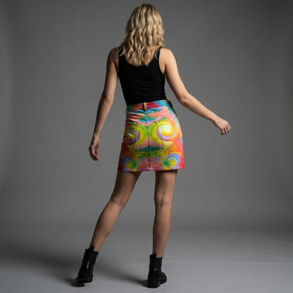 Denim Mini Skirt Multiverse