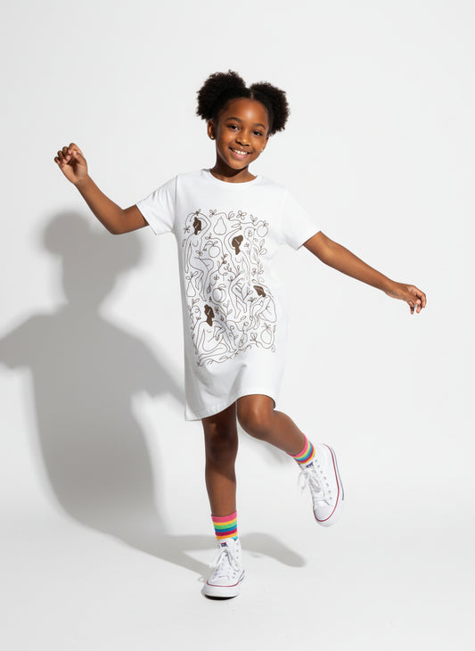 LITTLE GIRLS DREAM T-Shirt Dress