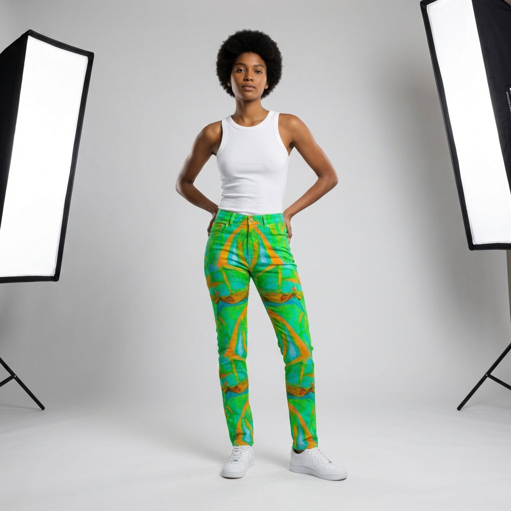 Skinny Jeans Palm Tree Island – Slim Jeans