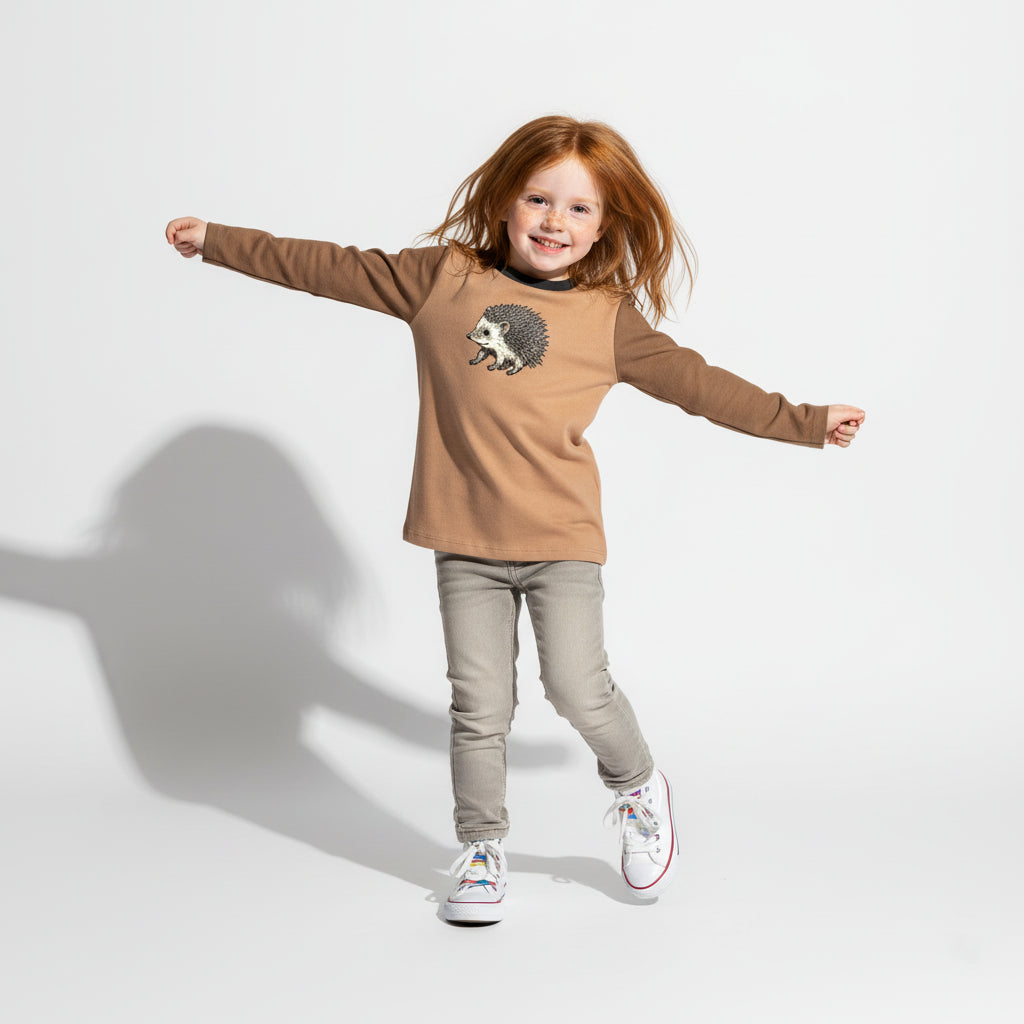 Hedgehog Long Sleeve Tee | Creature Comfort