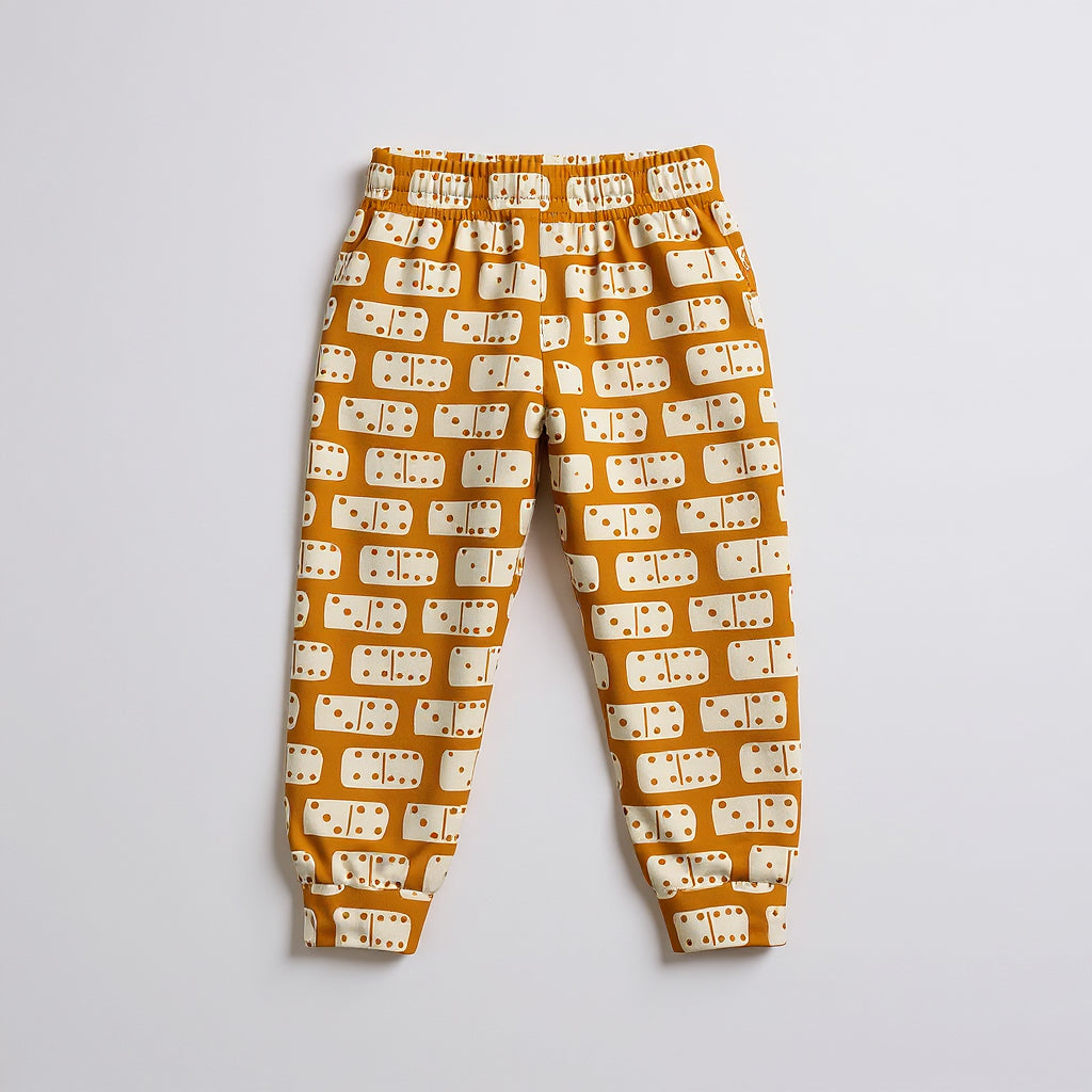 Domino Power Joggers in Orange