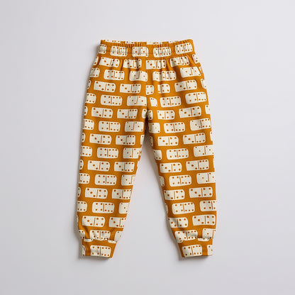 Domino Power Joggers in Orange